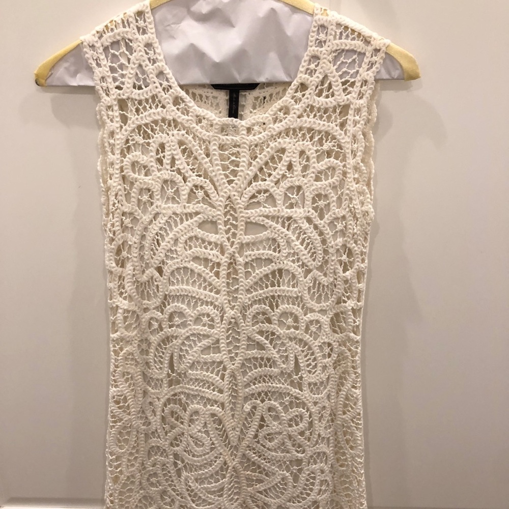 Bcbg crochet dress